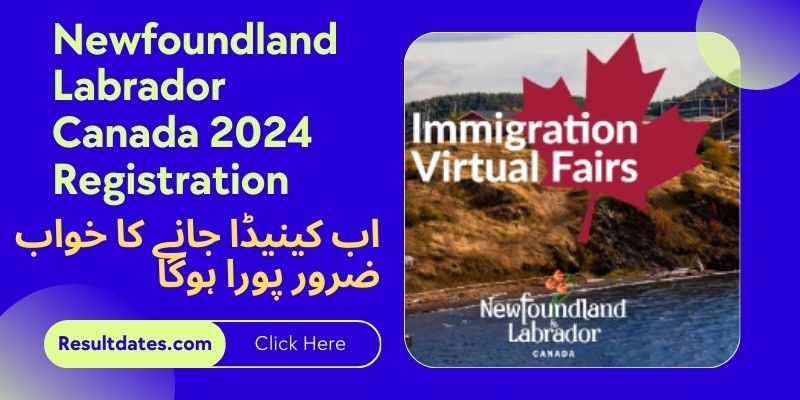 Newfoundland Labrador Canada 2024 Registration