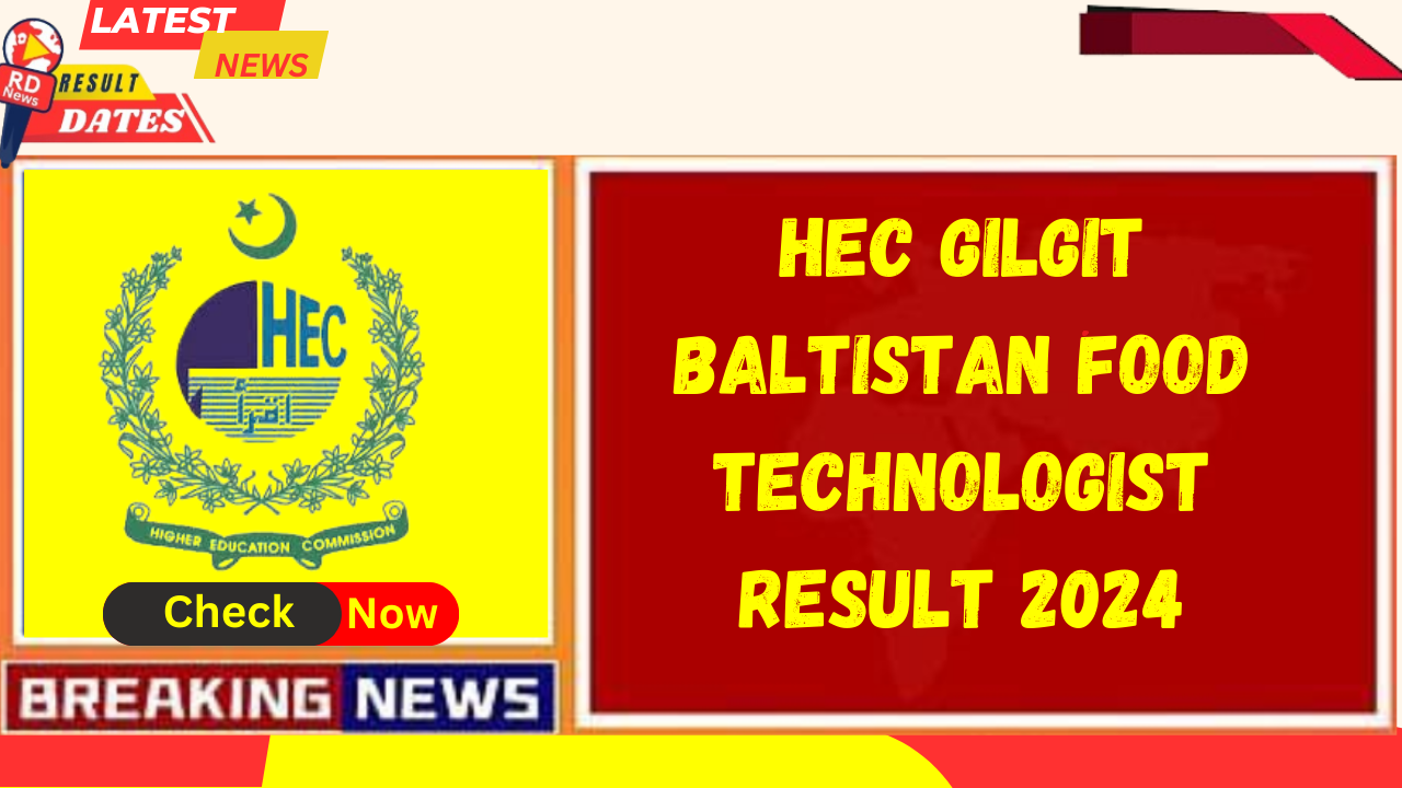 HEC Gilgit Baltistan Scientific Officer Result 2024