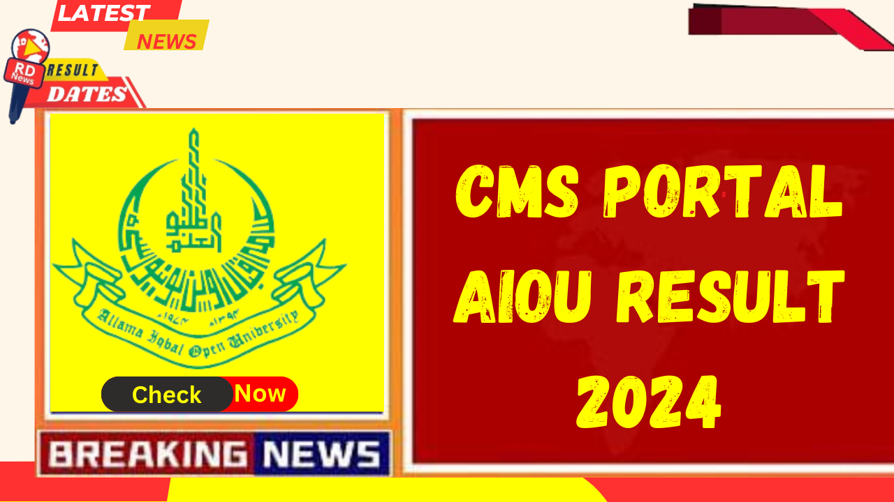 CMS Portal AIOU Result 2024 Login