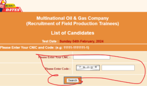 Multinational Oil & Gas Company NTS Result 2024