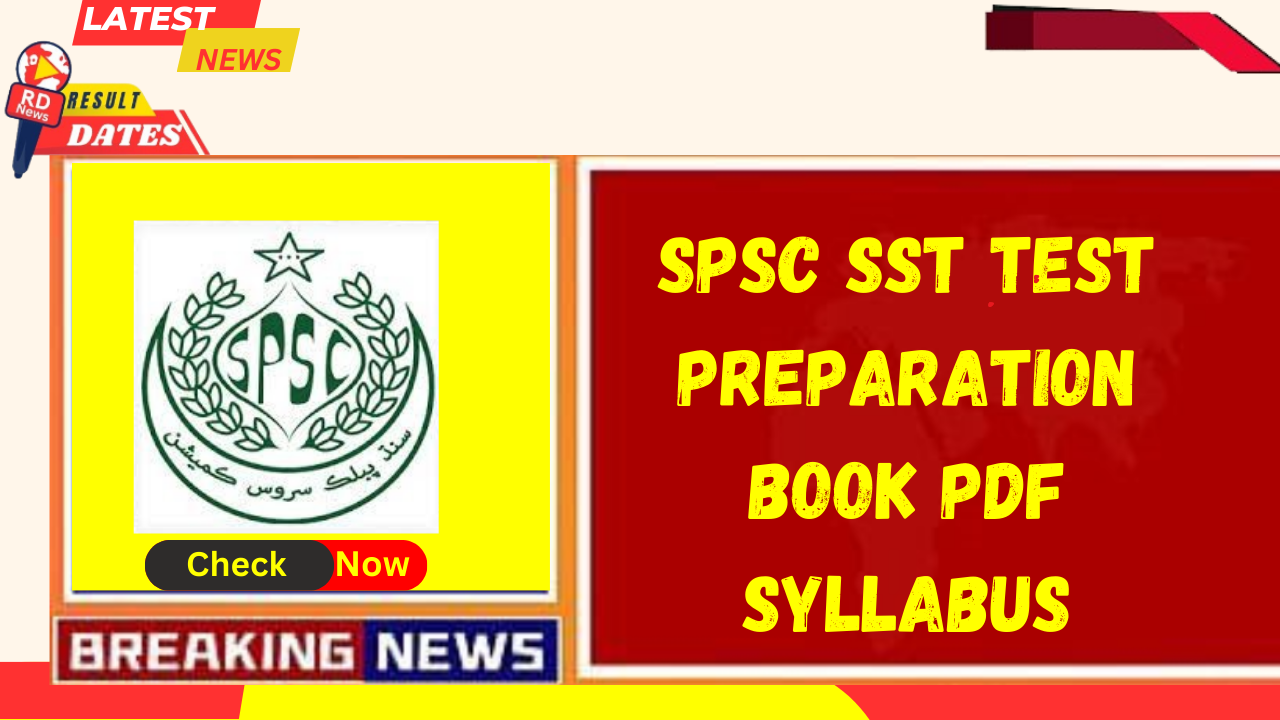 SPSC SST test preparation Book pdf Syllabus and Past Paper