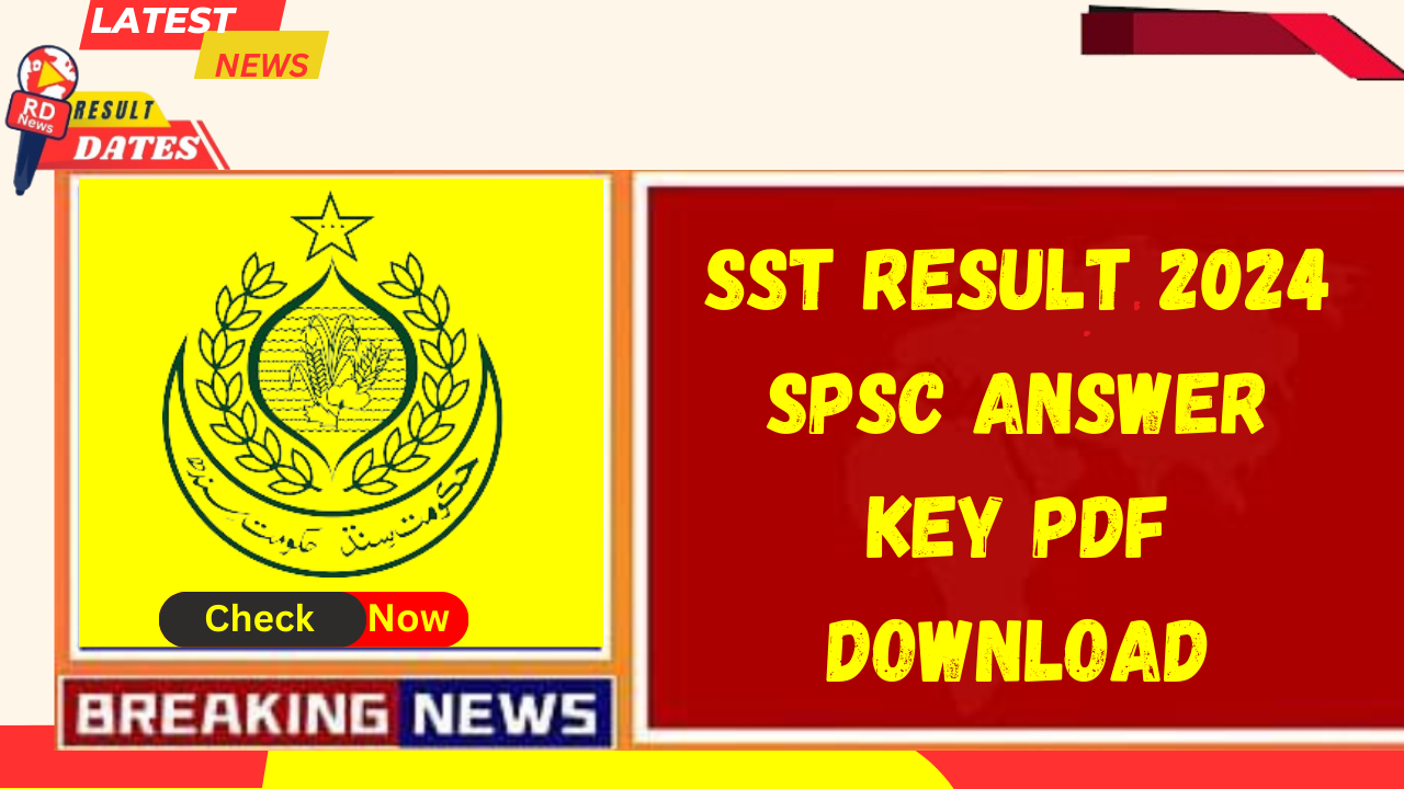 SST Result 2024 SPSC